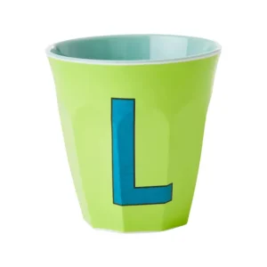 Rice Tasses & Mugs>Gobelet Lettre L En Melamine - Lime