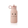 Liewood Vaisselle Enfant>Gourde Falk En Acier Inoxydable 250 Ml - Chat Rose