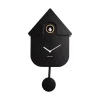 Sélectionné par Fleux Horloges>Horloge Modern Cuckoo En Metal L 21.5 X H 41 Cm - Noir