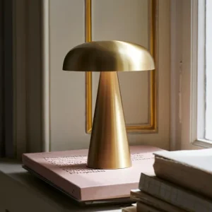 And Tradition Lampes De Table>Lampe A Poser Como Sc53 Sans Fil - Laiton