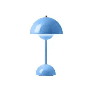 And Tradition Lampes De Table>Lampe A Poser Flowerpot Vp9 Sans Fil - Bleu Swim