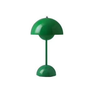 And Tradition Lampes De Table>Lampe A Poser Flowerpot Vp9 Sans Fil - Signal Green