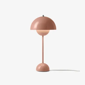 And Tradition Lampes De Table>Lampe A Poser Flowerpot Vp3 - Beige/Rouge