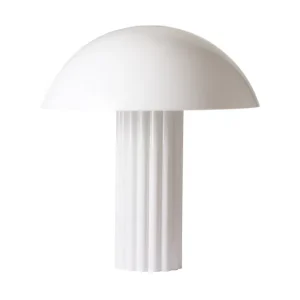 HK Living Lampes De Table>Lampe De Table Acrylic Cupola - O 56 X 61,3 Cm - Blanc