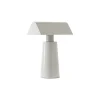 And Tradition Lampes De Table>Lampe De Table Caret Mf1 H 22Cm - Gris Soie