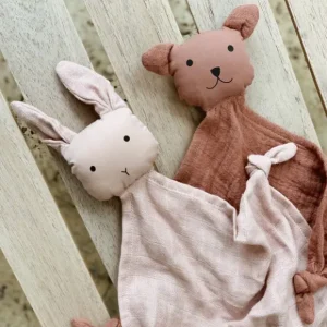 Liewood Peluches>Lot De 2 Doudous Yoko En Coton Biologique - Rose