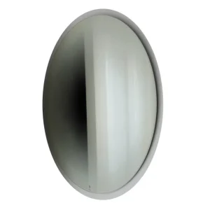 ENOstudio Miroirs>Miroir Fading Rond - O 55 Cm Blanc