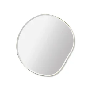 Ferm Living Miroirs>Miroir Pond - H 50 X 52 Cm Argente