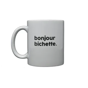 Félicie Aussi Tasses & Mugs>Mug En Porcelaine - Bonjour Bichette