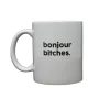 Félicie Aussi Tasses & Mugs>Mug En Porcelaine - Bonjour Bitches