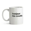 Félicie Aussi Tasses & Mugs>Mug En Porcelaine - Bonjour Ma Couille