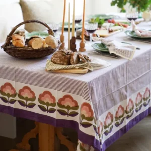 Sélectionné par Fleux Nappes>Nappe Bonnard - 170 Cm X 250 Cm - Violet