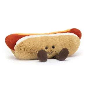 Jellycat Peluches>Peluche Amusante Hot Dog