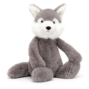 Jellycat Peluches>Peluche Bashful Loup - H 31 Cm