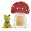 Jellycat Peluches>Peluche Grenouille De La Faune Forestiere