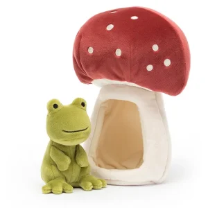 Jellycat Peluches>Peluche Grenouille De La Faune Forestiere