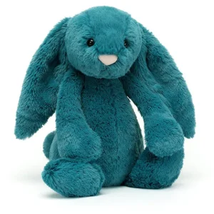 Jellycat Peluches>Peluche Lapin Bashful - H 31 Cm - Bleu Mineral