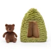 Jellycat Peluches>Peluche Ours Faune Forestiere