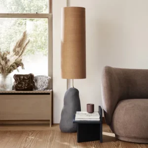 Ferm Living Lampes De Table>Pied De Lampe Hebe En Ceramique - H 100 Cm - Noir