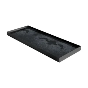 Ethnicraft Plats & Plateaux>Plateau En Miroir Charcoal - Noir