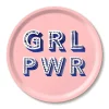 Sélectionné par Fleux Plats & Plateaux>Plateau Girl Power - O 31 Cm - Pink