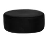 Broste Copenhagen Poufs & Bancs>Pouf Wind Velours Noir