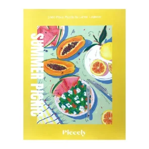 Piecely Puzzles>Puzzle Summer Picnic By Carina Lindmeier - 1000 Pieces