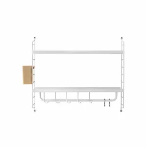 String Furniture Etagères>Rangement Mural Bathroom - 58 X 50 X 20 Cm - Blanc