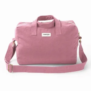 Rive Droite Paris Sacs & Cabas>Sac Sauval City Bag En Coton Recycle - Bois De Rose