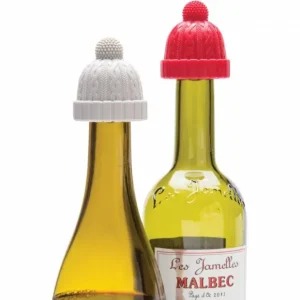 Sélectionné par Fleux Ustensiles De Cuisine>Set De 2 Bouchons Beanie Rouge & Gris