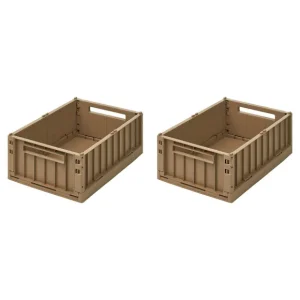 Liewood Paniers & Boîtes>Set De 2 Caisses Weston M - Oat