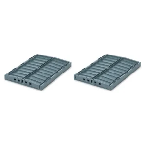 Liewood Paniers & Boîtes>Set De 2 Caisses Weston M - Bleu Baleine