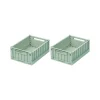 Liewood Paniers & Boîtes>Set De 2 Caisses Weston S - Peppermint