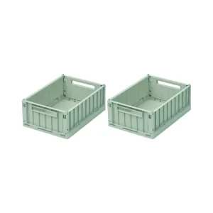 Liewood Paniers & Boîtes>Set De 2 Caisses Weston S - Peppermint