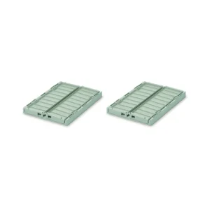 Liewood Paniers & Boîtes>Set De 2 Caisses Weston S - Peppermint