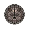 Pôdevache Sets De Table & Dessous De Verre>Set De Table Rond Masque Africain Maswa En Vinyle - O 38 Cm