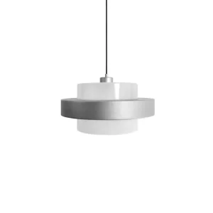 ENOstudio Suspensions>Suspension Lia - O 40 X 18 Cm - Argent