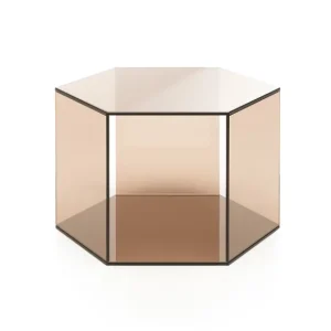 FEST Amsterdam Tables Basses & D'Appoint>Table Basse Hexagon - H 35 X 48 X 55 Cm - Bronze