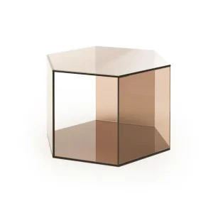 FEST Amsterdam Tables Basses & D'Appoint>Table Basse Hexagon - H 35 X 48 X 55 Cm - Bronze