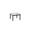 Hay Tables Basses & D'Appoint>Table Basse Kofi Chene Massif Noir & Verre Roseau Clair - L 60 X L 60 X H 36 Cm