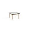 Hay Tables Basses & D'Appoint>Table Basse Kofi Noyer Massif & Verre Clair - L 60 X L 60 X H 36 Cm