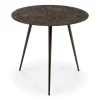 Ethnicraft Tables Basses & D'Appoint>Table Basse Luna - Lava - Whisky - O 50 X H 45 Cm