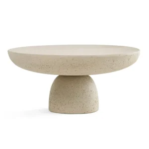 Mogg Tables Basses & D'Appoint>Table Basse Olo - O 70 X H 33 Cm - Ivoire