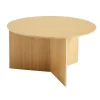 Hay Tables Basses & D'Appoint>Table Basse Slit Ronde En Chene - O 65 X H 35,5 Cm