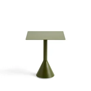 Hay Tables D'extérieur>Table Cone Palissade - L 65 X P 65 X H 74 Cm - Olive