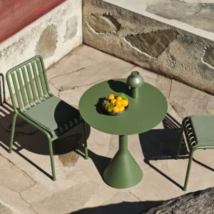 Hay Tables D'extérieur>Table Cone Palissade - O 90 X H 74 Cm - Olive