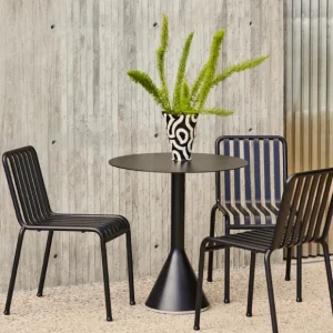 Hay Tables D'extérieur>Table Cone Palissade - O 90 X H 74 Cm - Anthracite