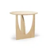 Ethnicraft Tables Basses & D'Appoint>Table D'Appoint Geometric Chene Verni - O 51 X H 50 Cm