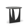 Ethnicraft Tables Basses & D'Appoint>Table D'Appoint Geometric En Chene Noir Verni - O 51 X H 50 Cm