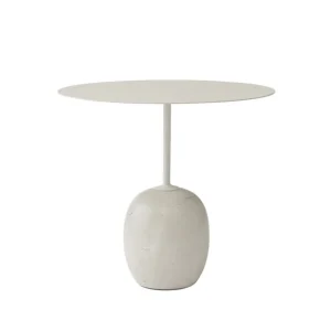 And Tradition Tables Basses & D'Appoint>Table D'Appoint Lato Ln9 - Blanc